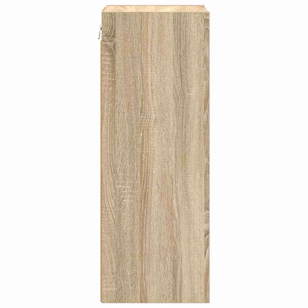 Hanging Cabinet Sonoma Oak 30 x 29.5 x 80 cm Engineered Wood