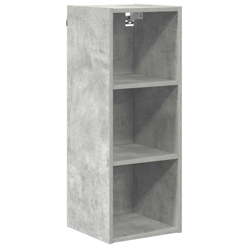 Hanging Cabinet Concrete Grey 30 x 29.5 x 80 cm Engineered Wood