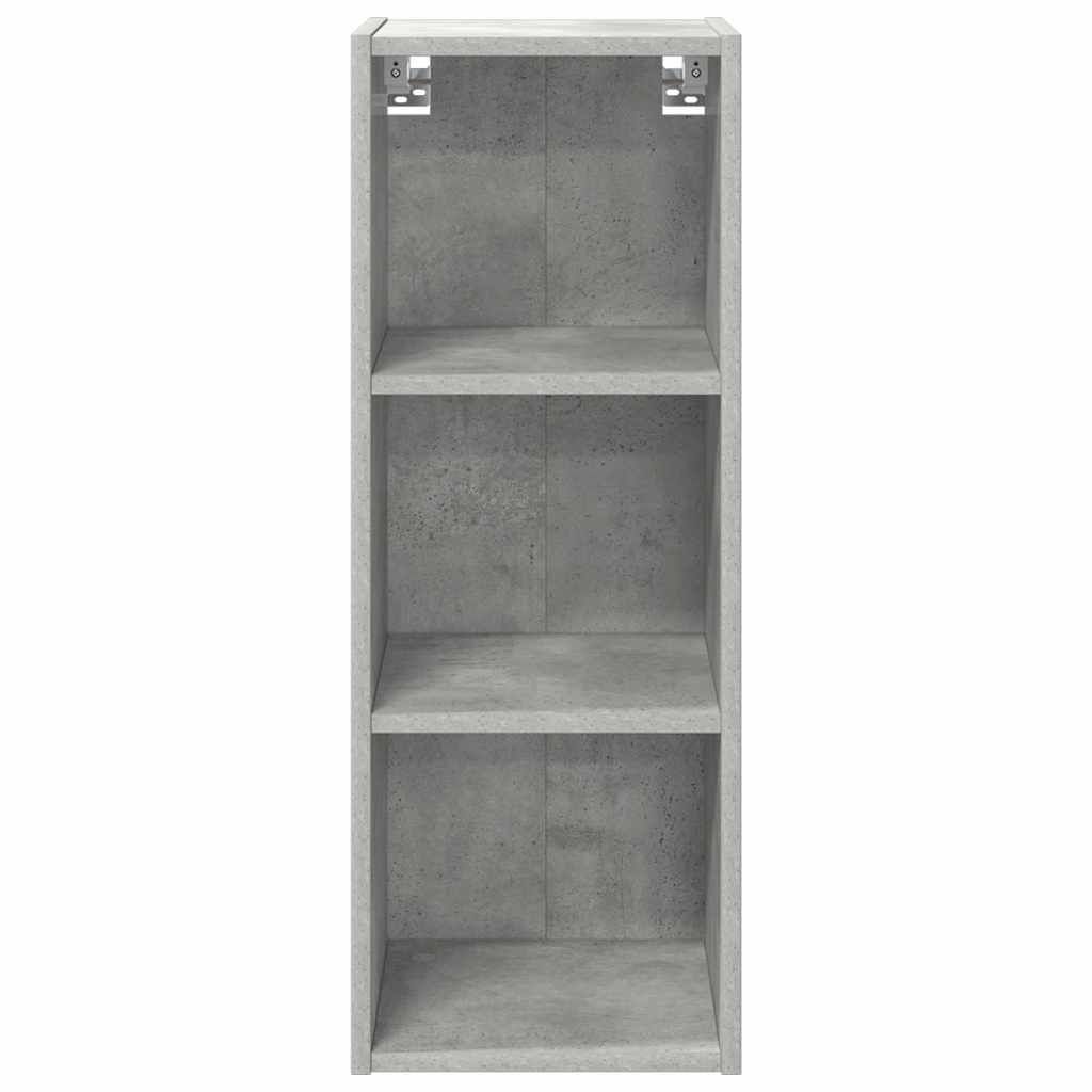 Hanging Cabinet Concrete Grey 30 x 29.5 x 80 cm Engineered Wood