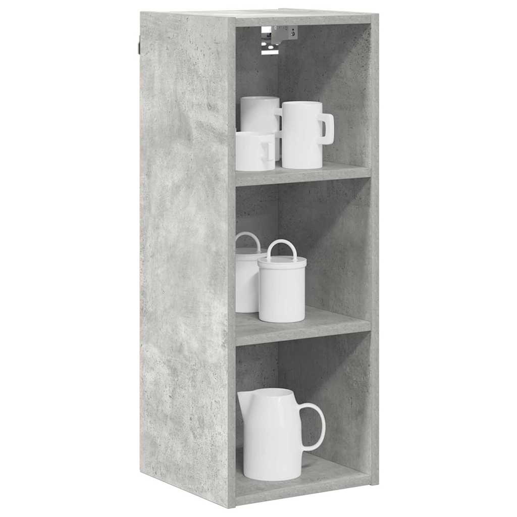 Hanging Cabinet Concrete Grey 30 x 29.5 x 80 cm Engineered Wood