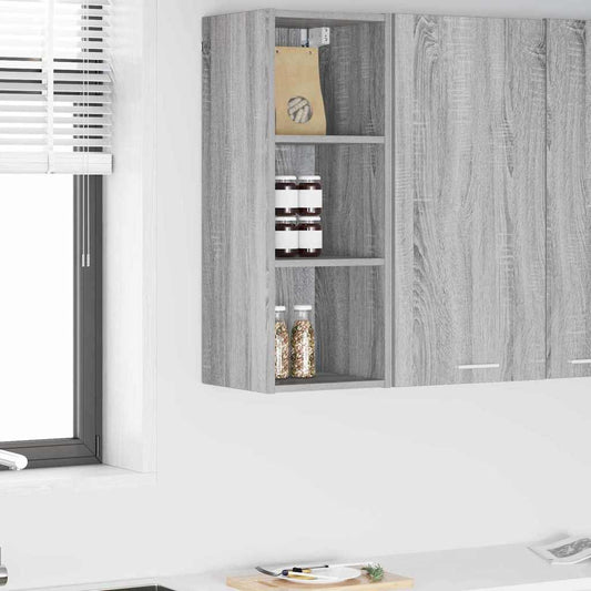 Hanging Cabinet Grey Sonoma 30 x 29.5 x 80 cm Engineered Wood