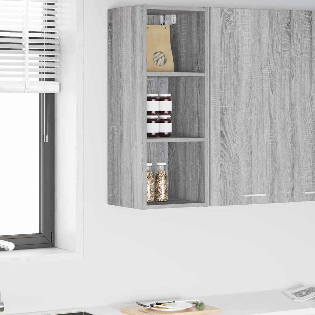 Hanging Cabinet Grey Sonoma 30 x 29.5 x 80 cm Engineered Wood