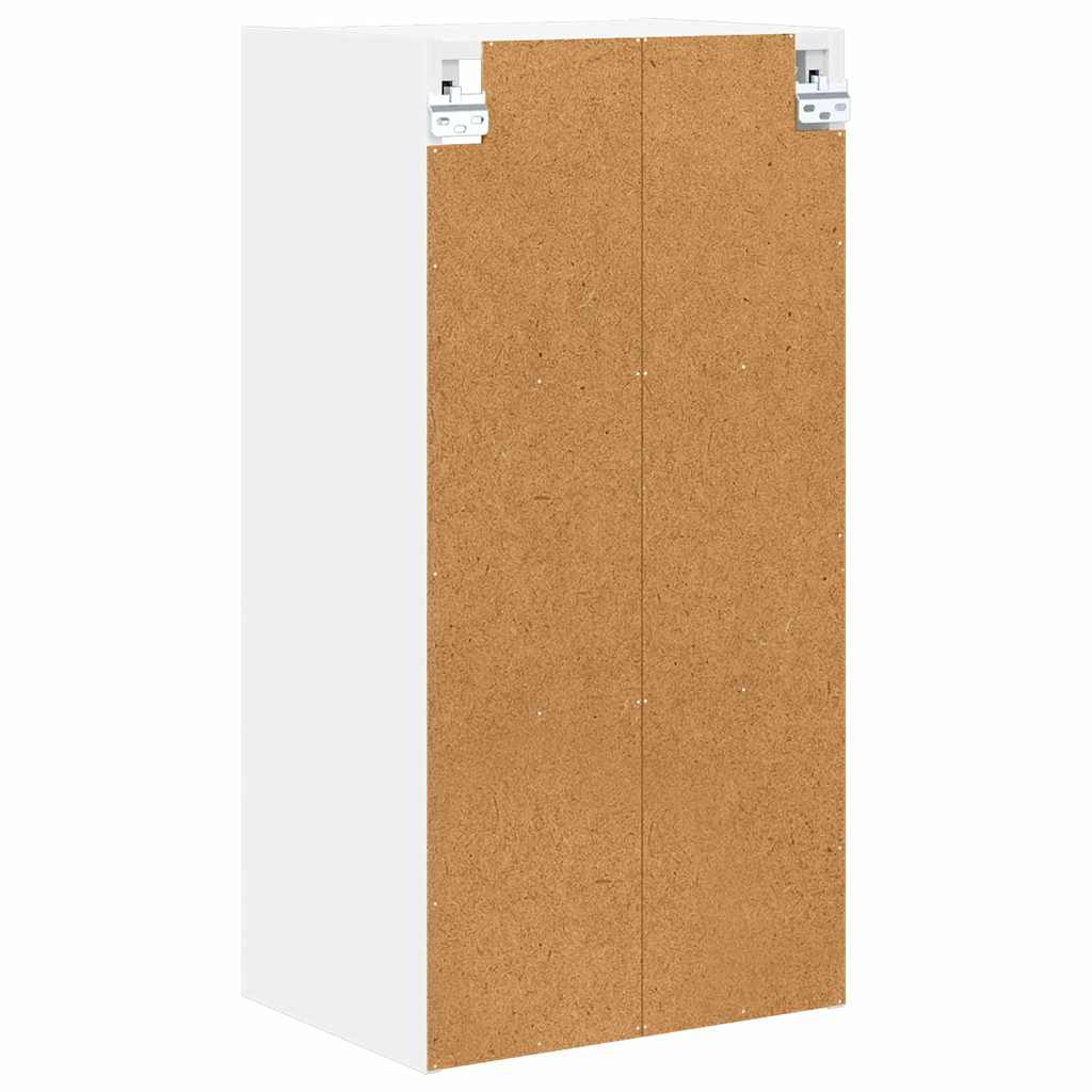 Hanging Cabinet White 40 x 29.5 x 80 cm Engineered Wood