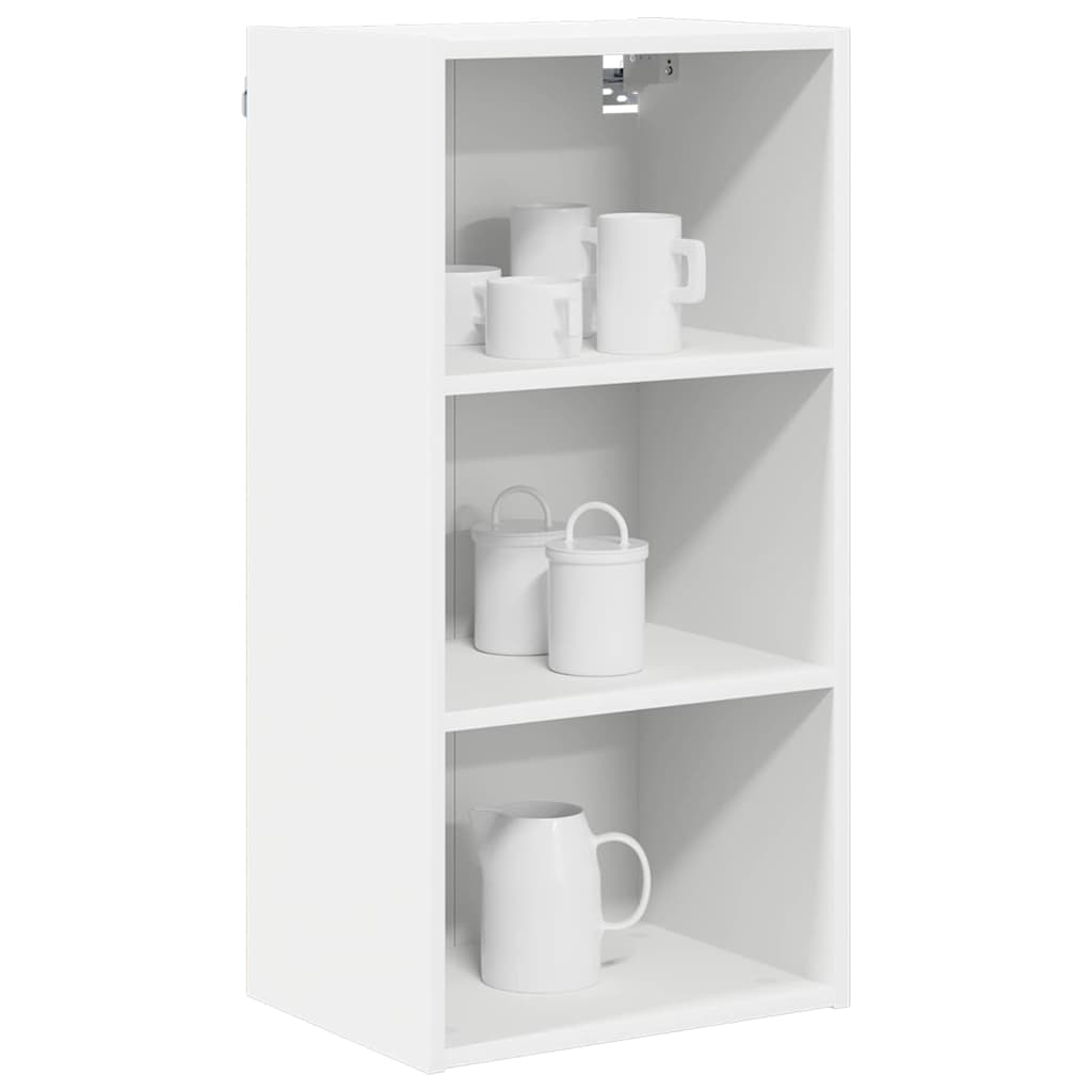 Hanging Cabinet White 40 x 29.5 x 80 cm Engineered Wood