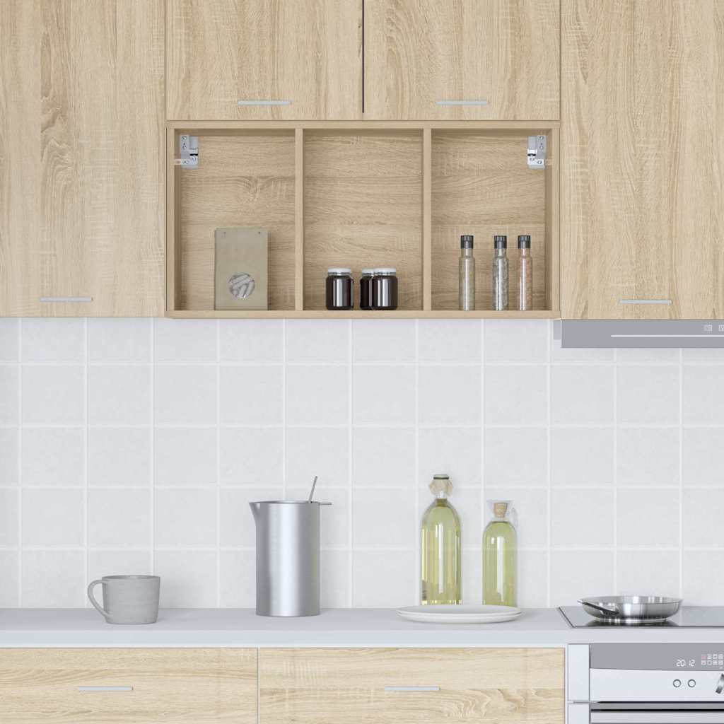 Hanging Cabinet Sonoma Oak 40 x 29.5 x 80 cm Engineered Wood