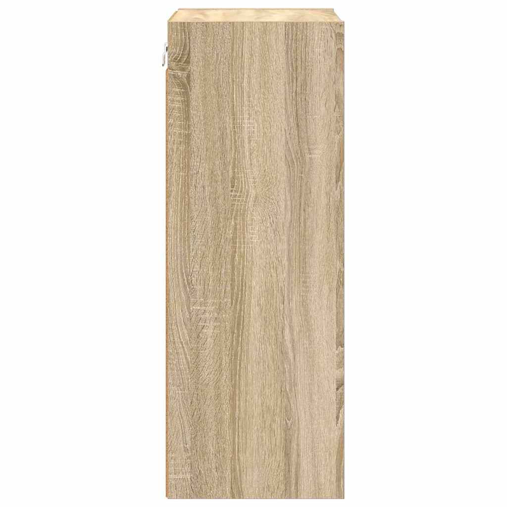 Hanging Cabinet Sonoma Oak 40 x 29.5 x 80 cm Engineered Wood