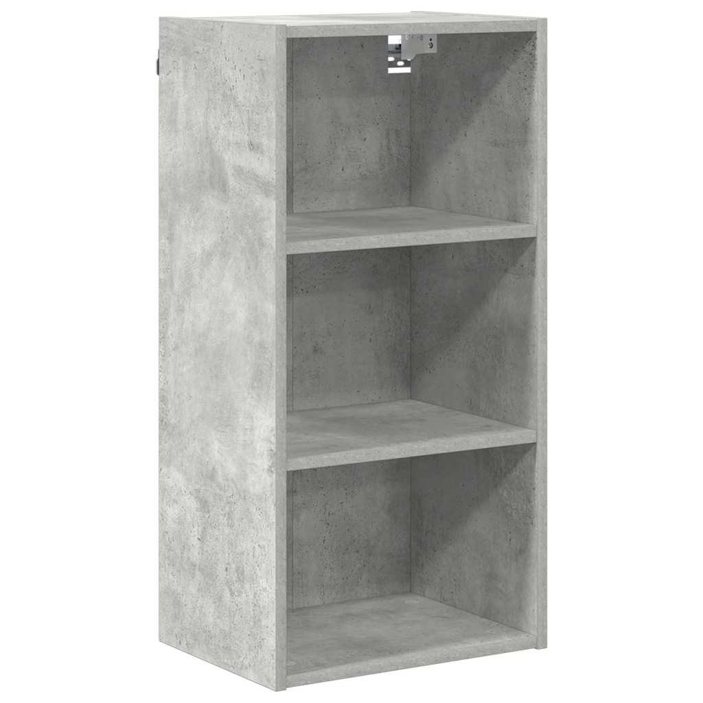 Hanging Cabinet Concrete Grey 40 x 29.5 x 80 cm Engineered Wood
