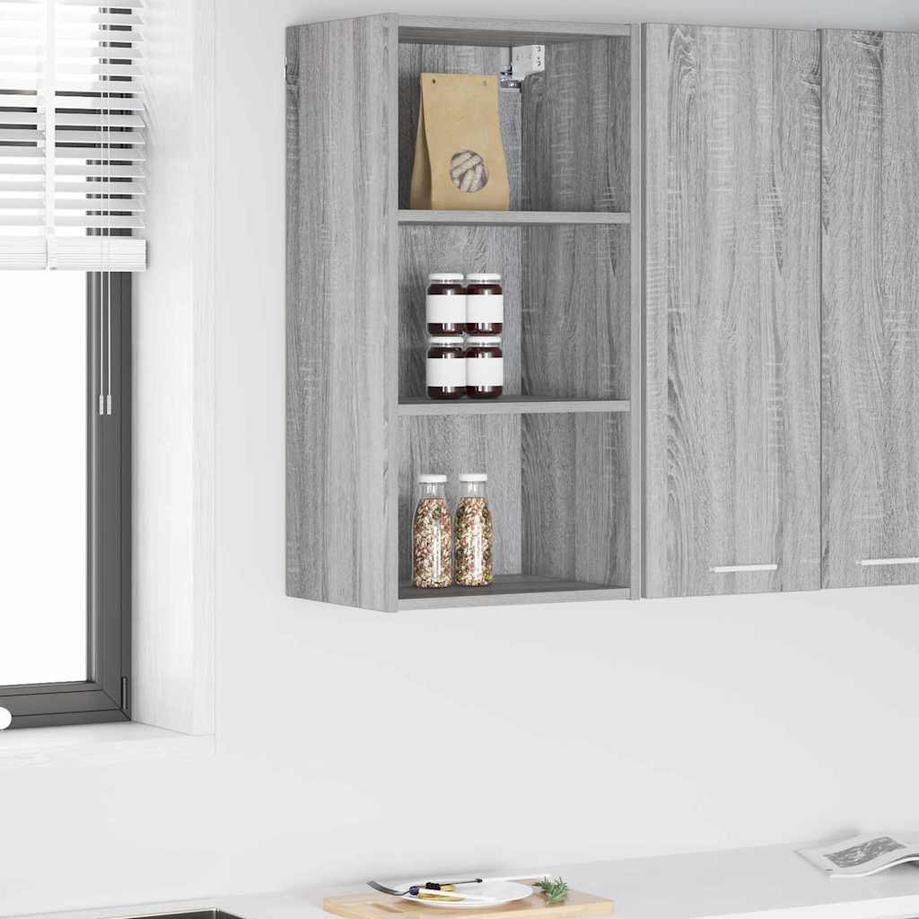 Hanging Cabinet Grey Sonoma 40 x 29.5 x 80 cm Engineered Wood