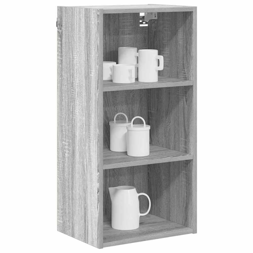 Hanging Cabinet Grey Sonoma 40 x 29.5 x 80 cm Engineered Wood