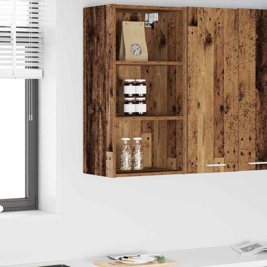 Hanging Cabinet Old Wood 40 x 29.5 x 80 cm Engineered Wood