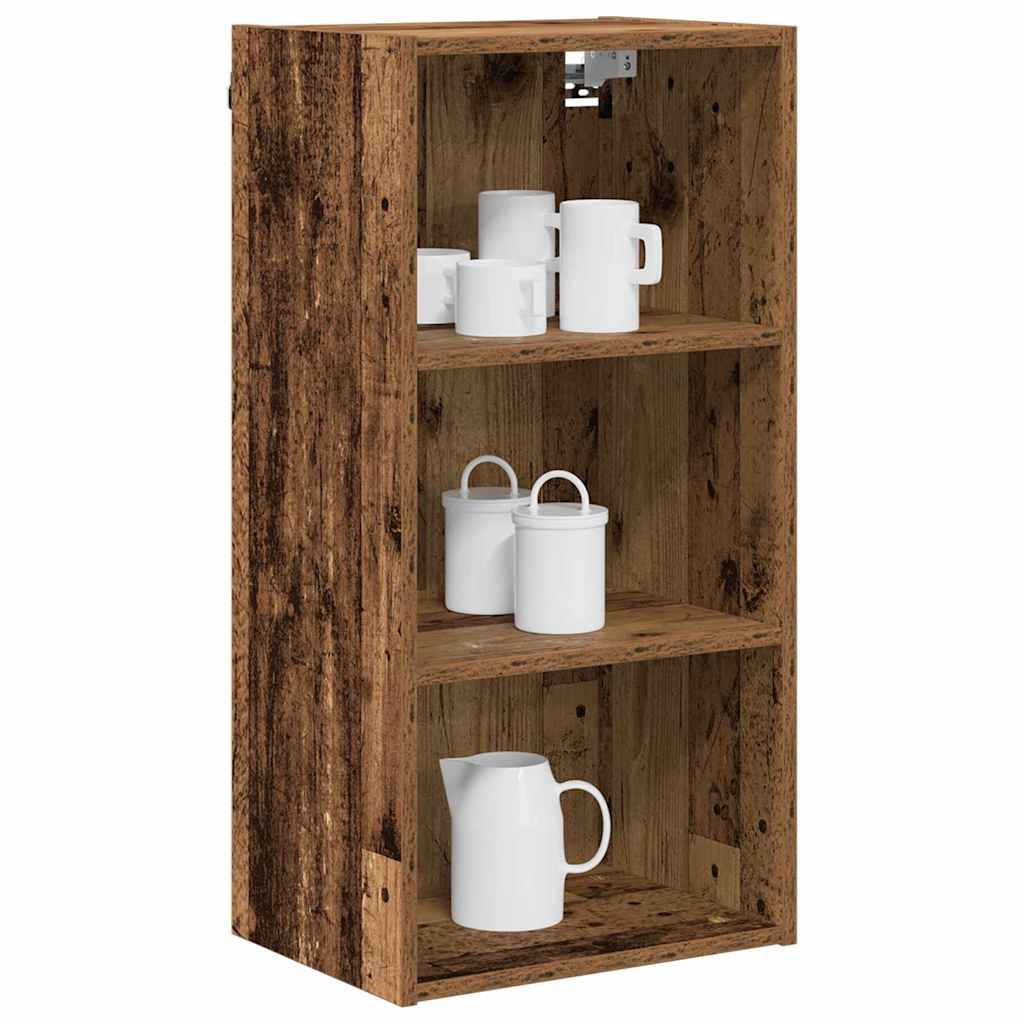Hanging Cabinet Old Wood 40 x 29.5 x 80 cm Engineered Wood