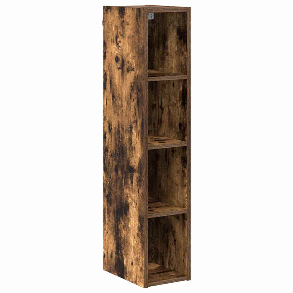 Hanging Cabinet Smoked Oak 20 x 29.5 x 100 cm Engineered Wood