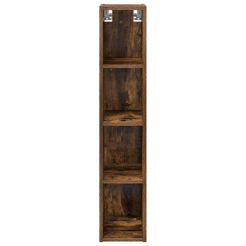 Hanging Cabinet Smoked Oak 20 x 29.5 x 100 cm Engineered Wood