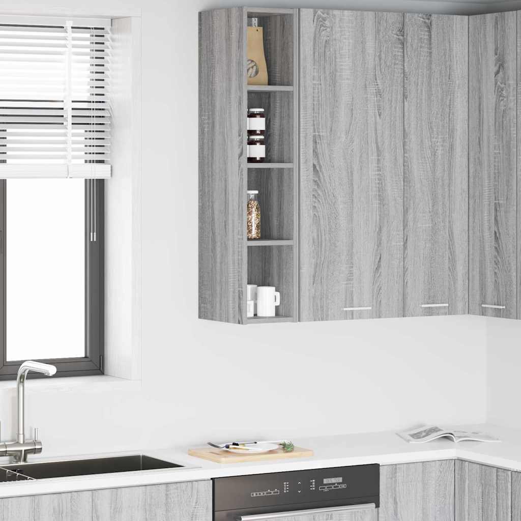 Hanging Cabinet Grey Sonoma 20 x 29.5 x 100 cm Engineered Wood