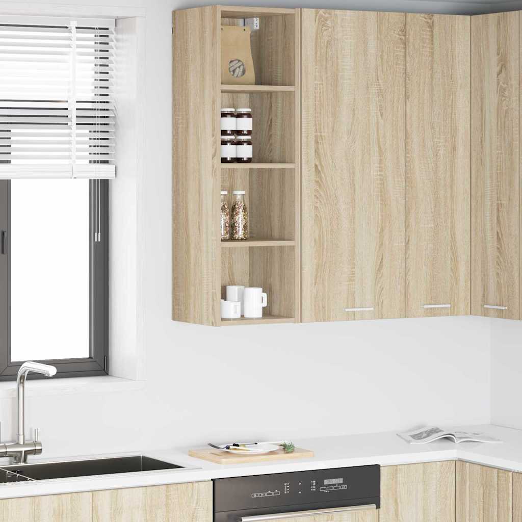 Hanging Cabinet Sonoma Oak 30 x 29.5 x 100 cm Engineered Wood