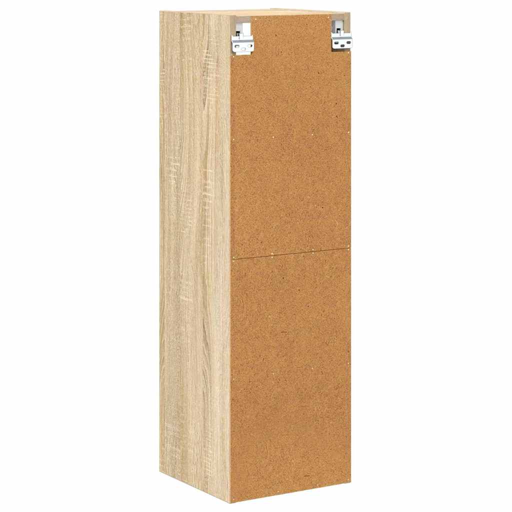 Hanging Cabinet Sonoma Oak 30 x 29.5 x 100 cm Engineered Wood