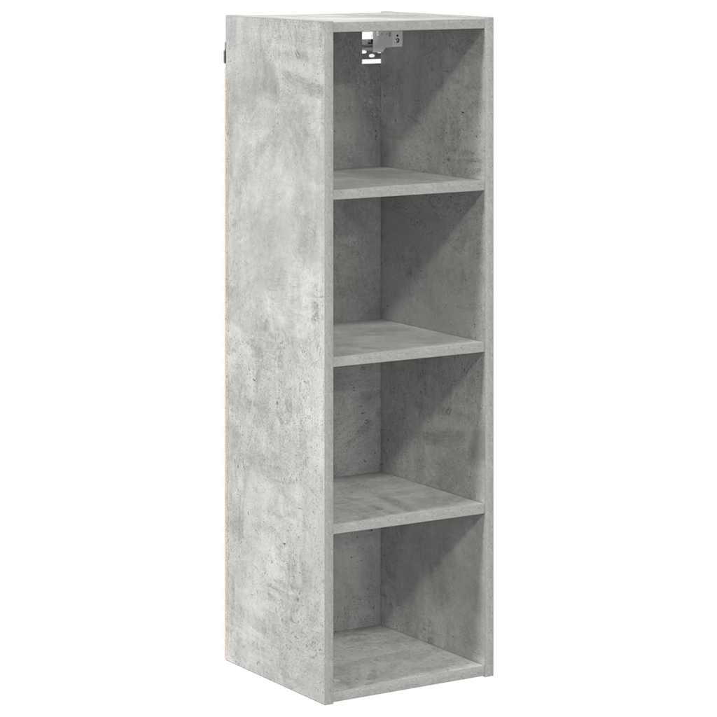 Hanging Cabinet Concrete Grey 30 x 29.5 x 100 cm