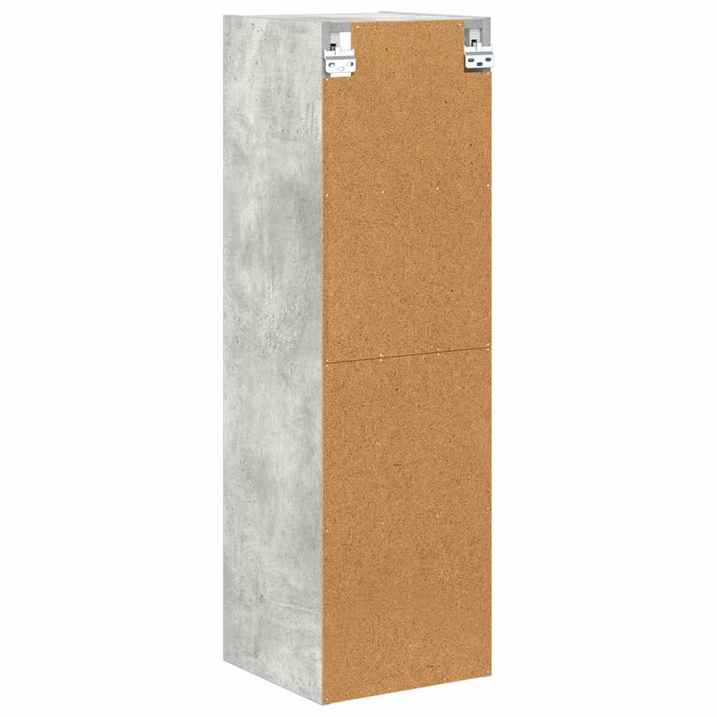 Hanging Cabinet Concrete Grey 30 x 29.5 x 100 cm