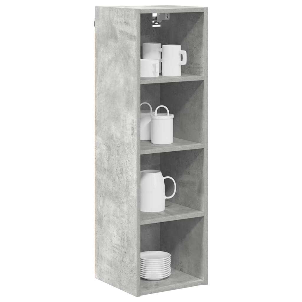 Hanging Cabinet Concrete Grey 30 x 29.5 x 100 cm