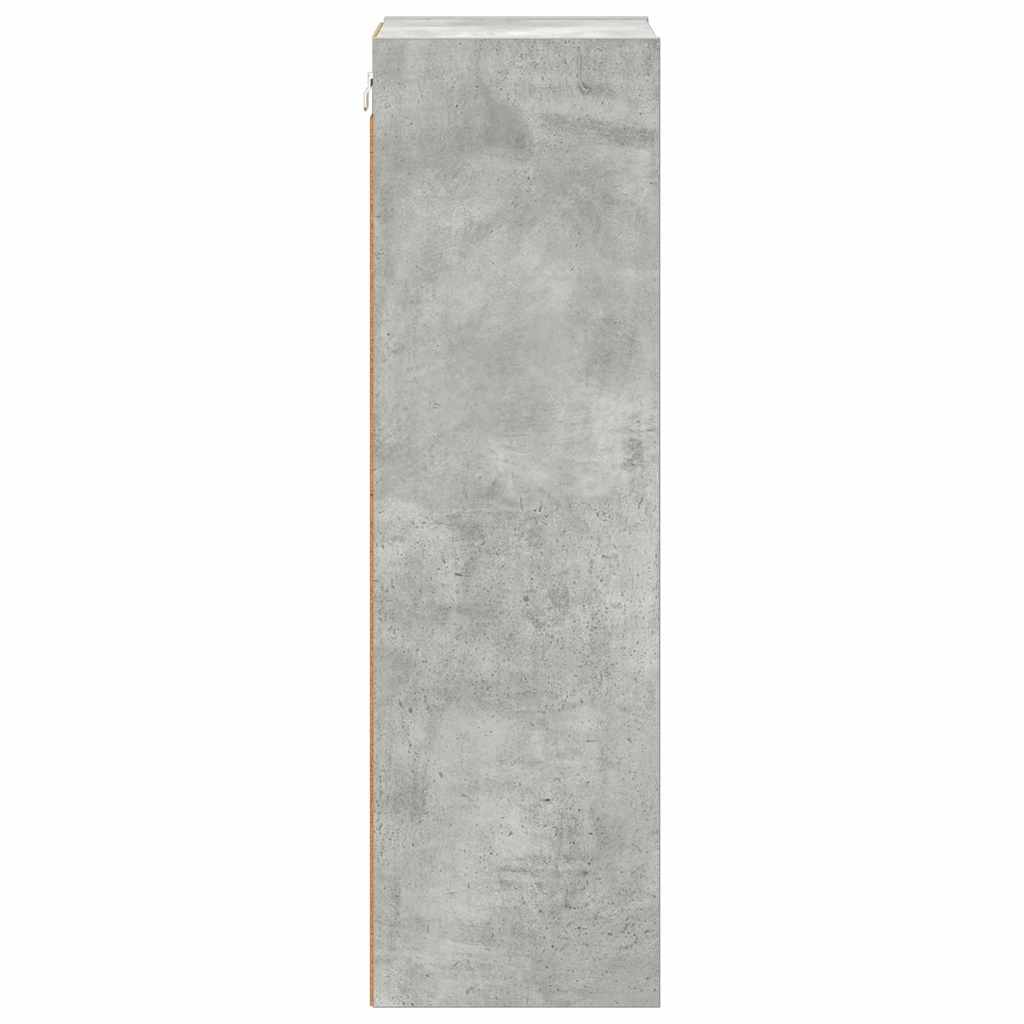 Hanging Cabinet Concrete Grey 30 x 29.5 x 100 cm