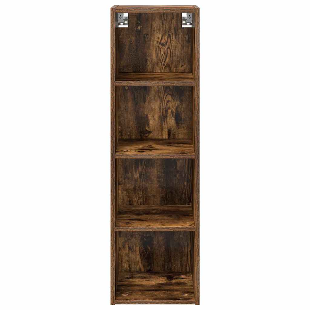 Hanging Cabinet Smoked Oak 30 x 29.5 x 100 cm Engineered Wood
