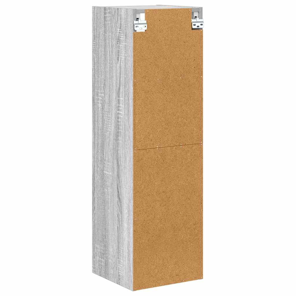 Hanging Cabinet Grey Sonoma 30 x 29.5 x 100 cm Engineered Wood