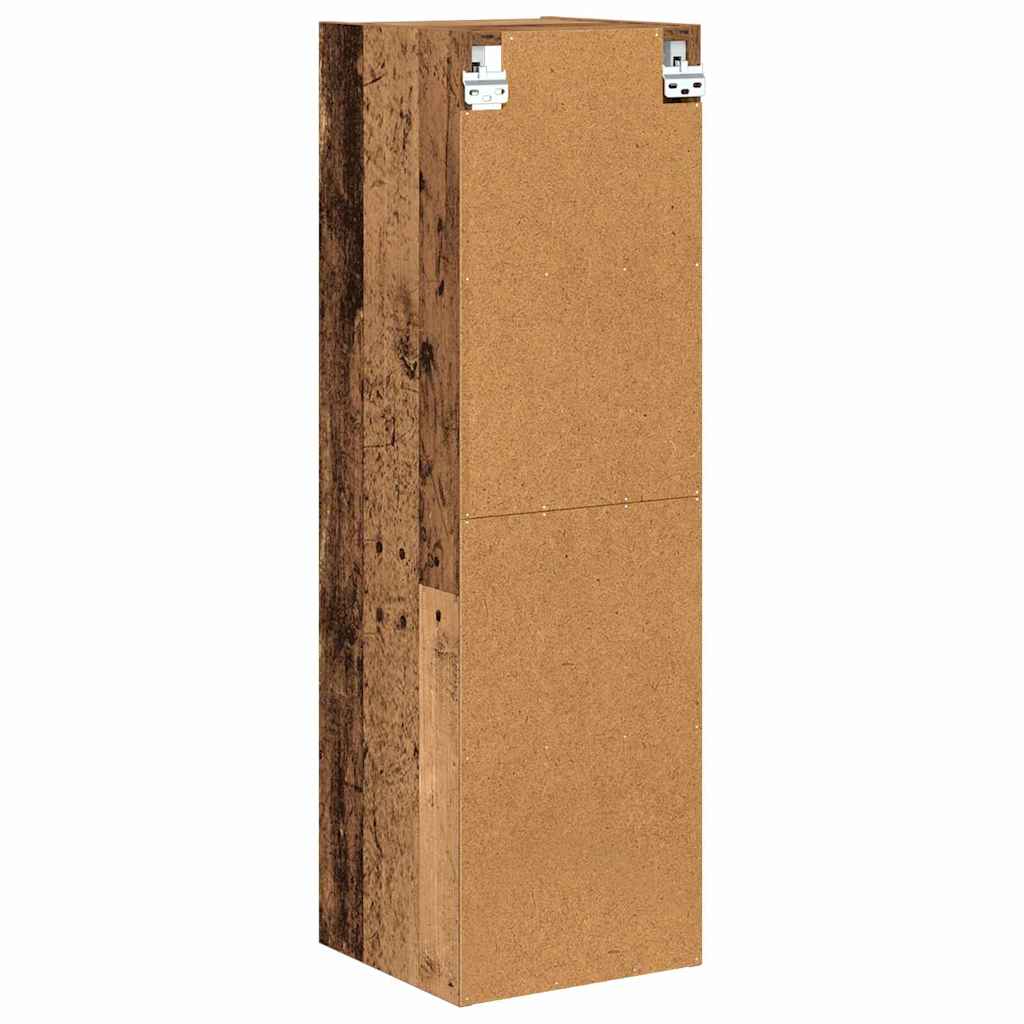 Hanging Cabinet Old Wood 30 x 29.5 x 100 cm Engineered Wood