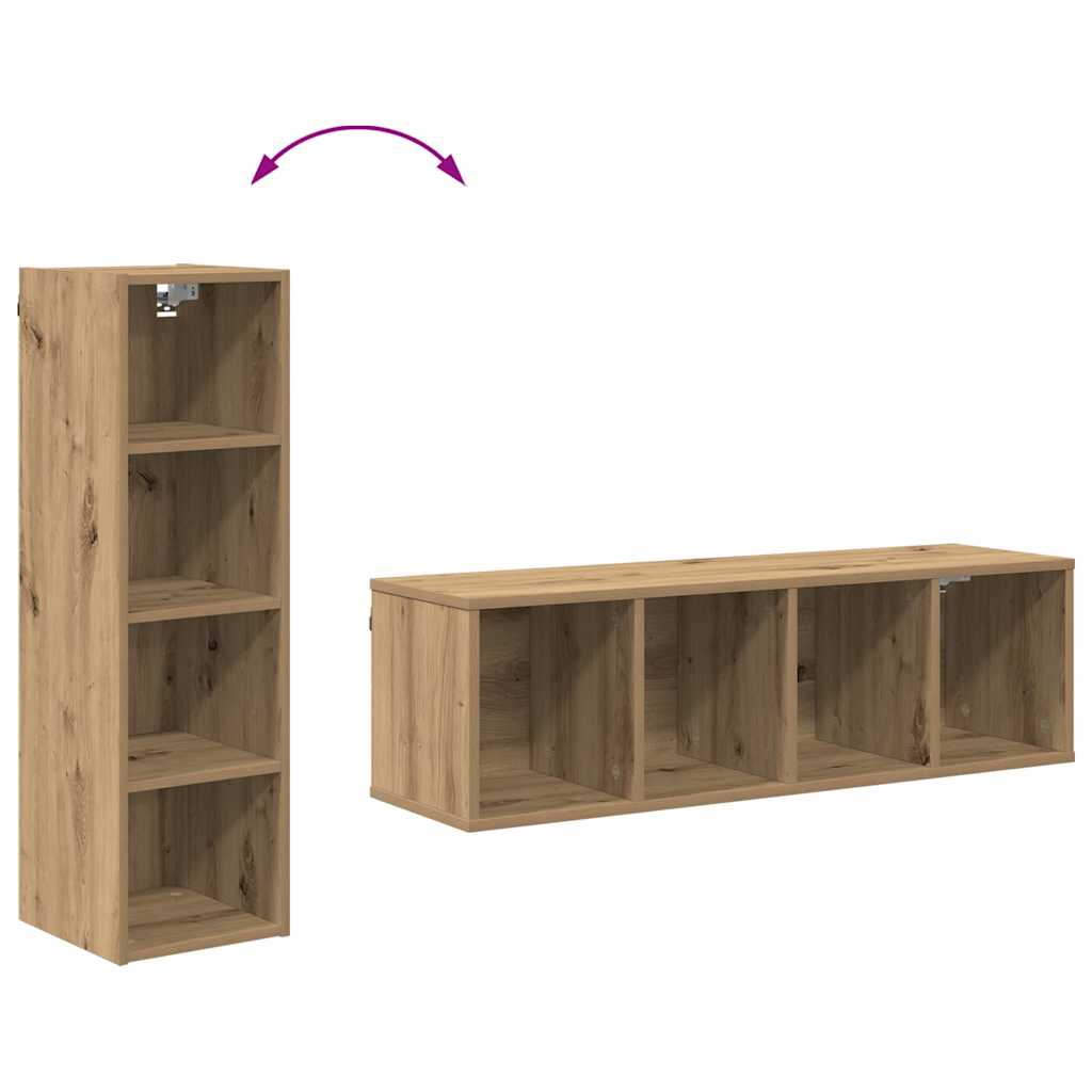 Hanging Cabinet Artisan Oak 30 x 29.5 x 100 cm Engineered Wood