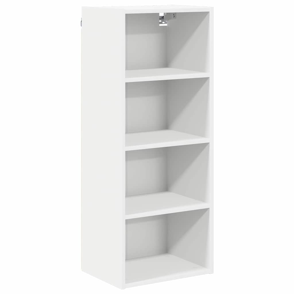 Hanging Cabinet White 40 x 29.5 x 100 cm Engineered Wood