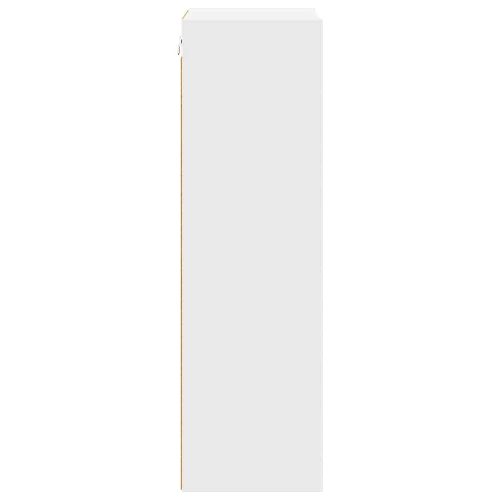 Hanging Cabinet White 40 x 29.5 x 100 cm Engineered Wood