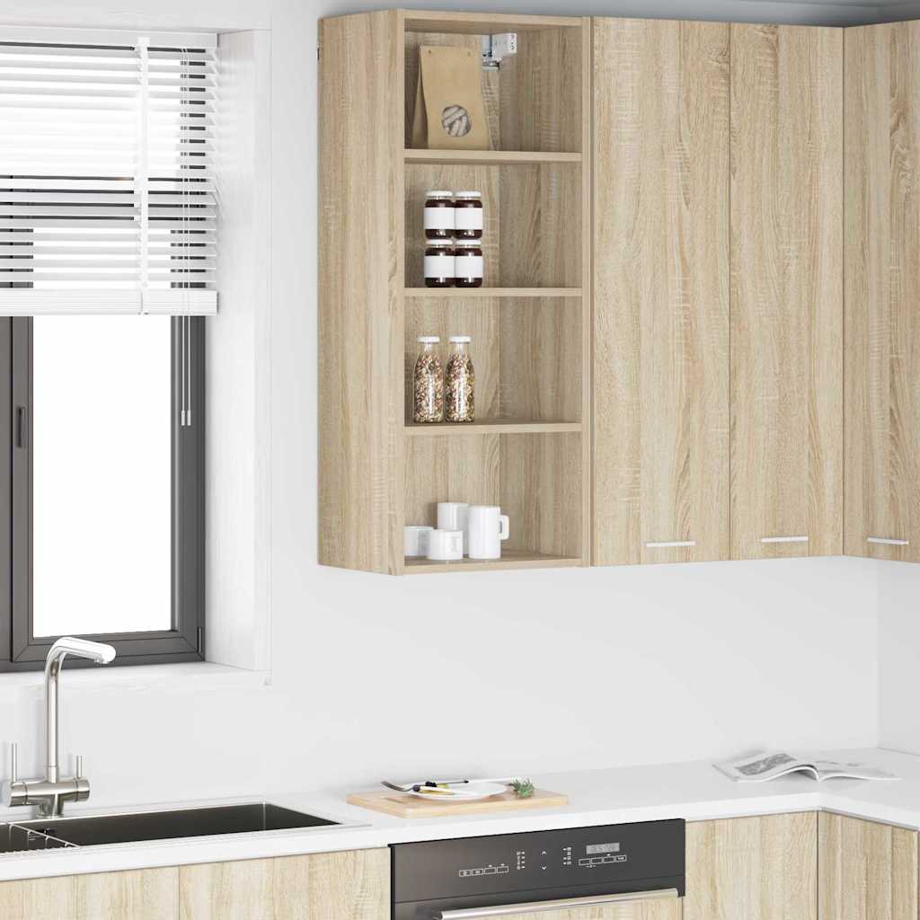Hanging Cabinet Sonoma Oak 40 x 29.5 x 100 cm Engineered Wood
