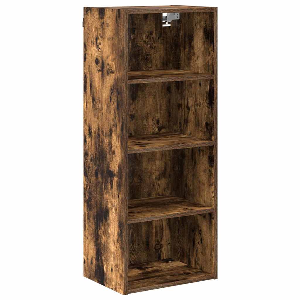 Hanging Cabinet Smoked Oak 40 x 29.5 x 100 cm Engineered Wood