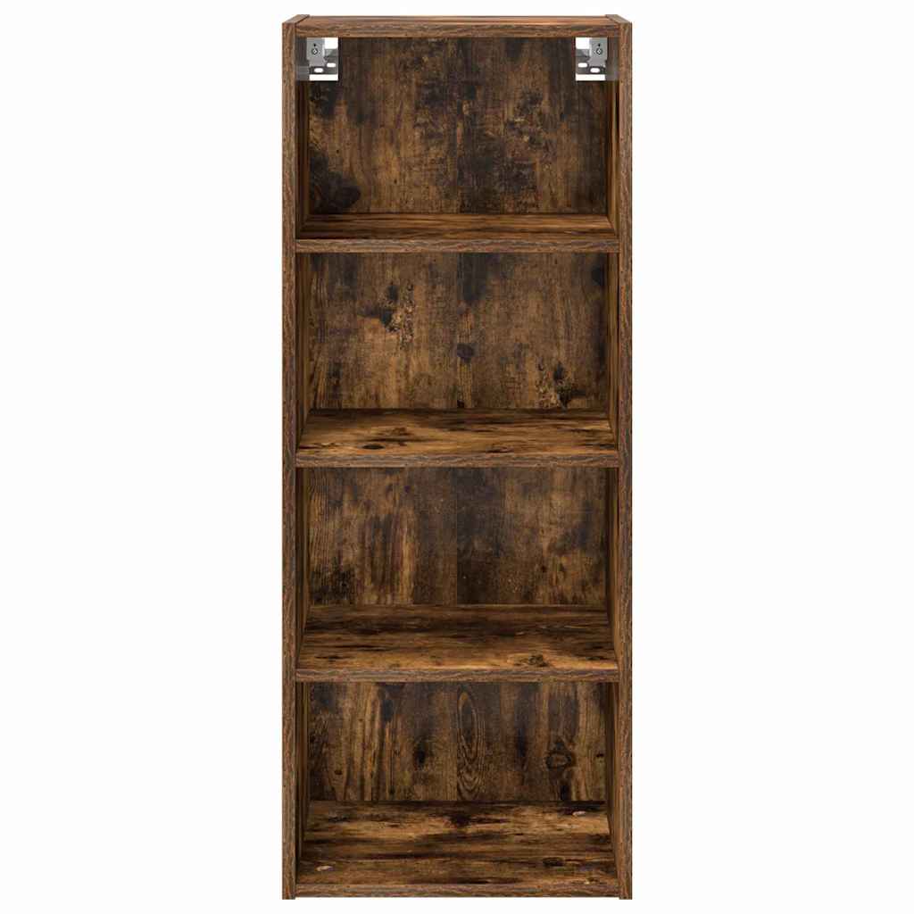 Hanging Cabinet Smoked Oak 40 x 29.5 x 100 cm Engineered Wood