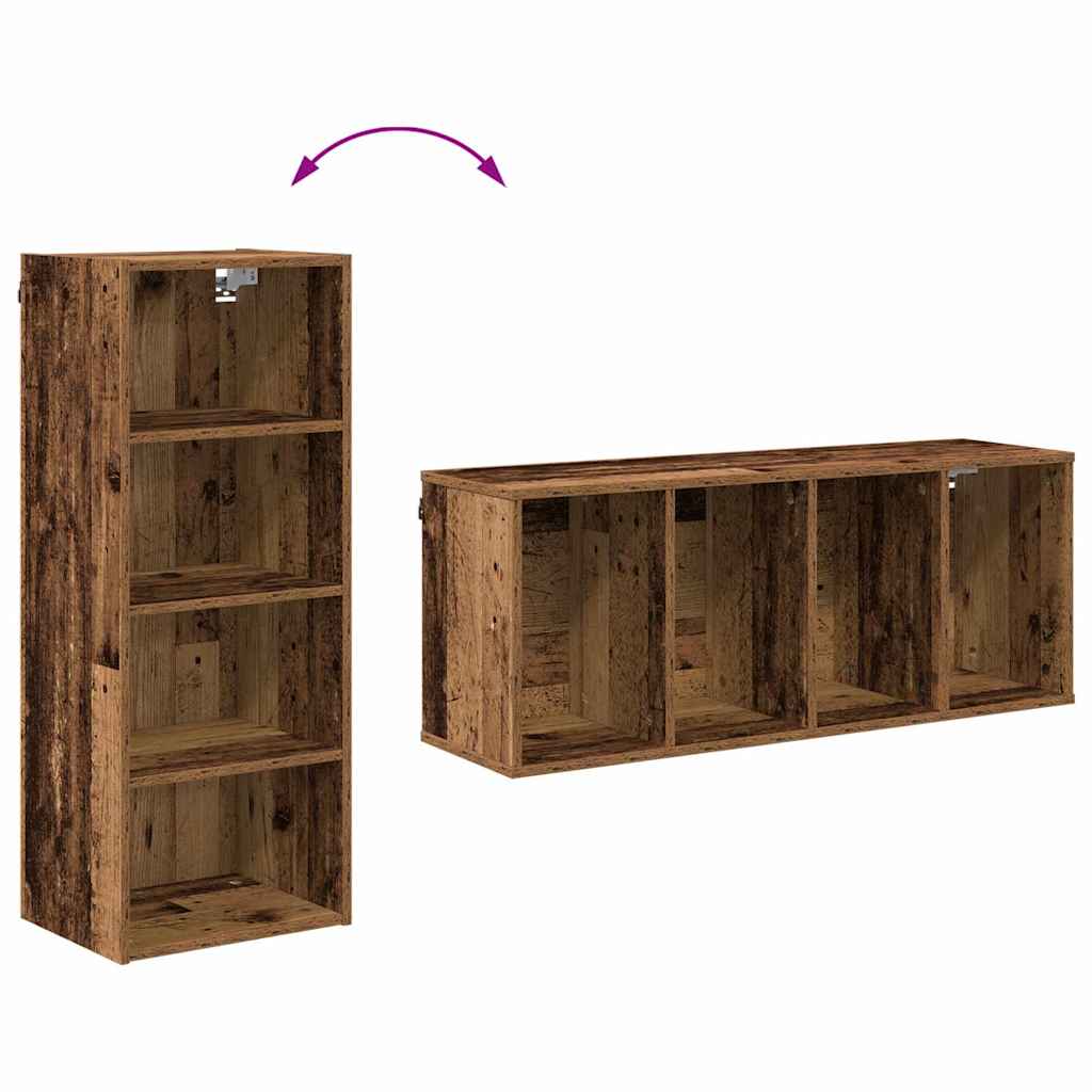 Hanging Cabinet Old Wood 40 x 29.5 x 100 cm Engineered Wood