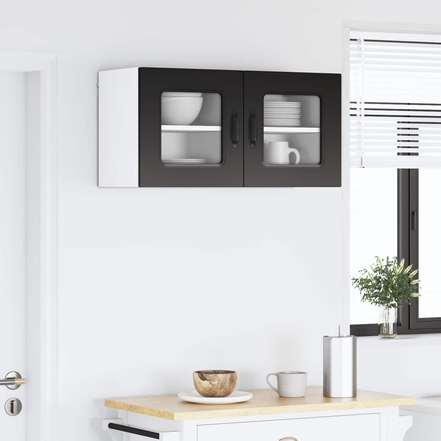 Dishwasher Panel Kalmar 2 pcs Black 40 x 31 x 40 cm