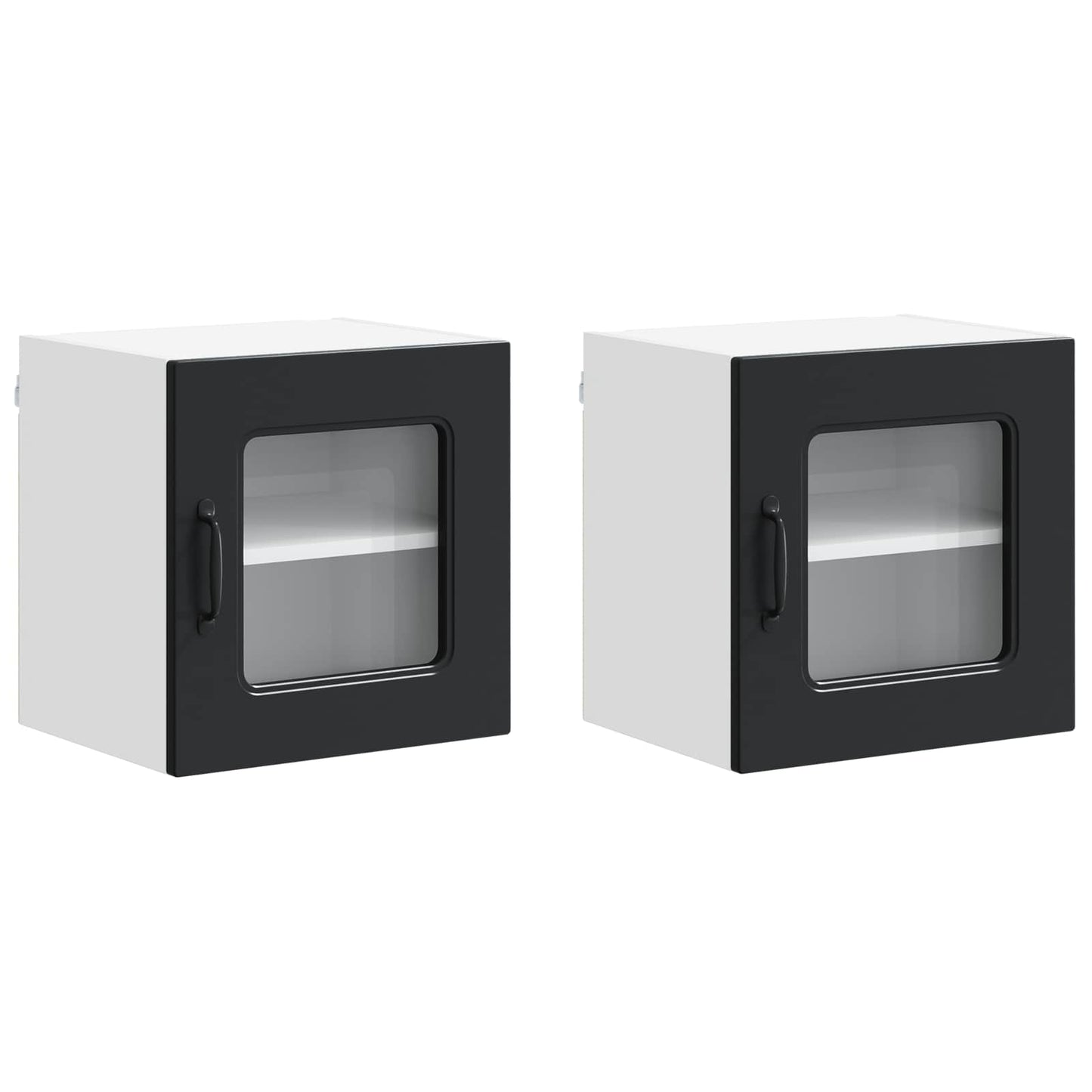 Dishwasher Panel Kalmar 2 pcs Black 40 x 31 x 40 cm