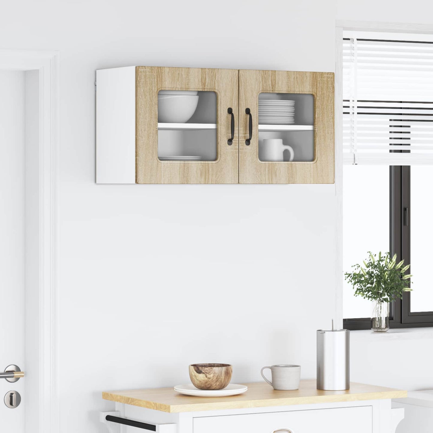 Dishwasher Panel Kalmar 2 pcs Sonoma Oak 40 x 31 x 40 cm
