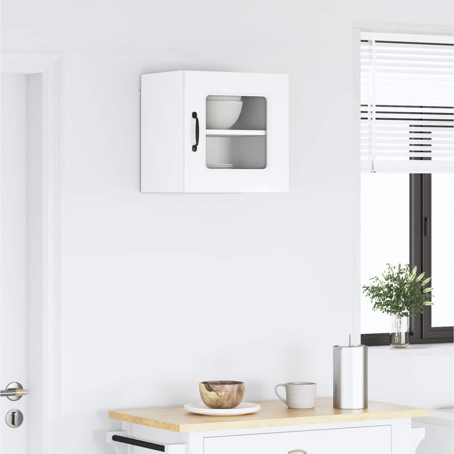 Dishwasher Panel Kalmar High Gloss White 40 x 31 x 40 cm
