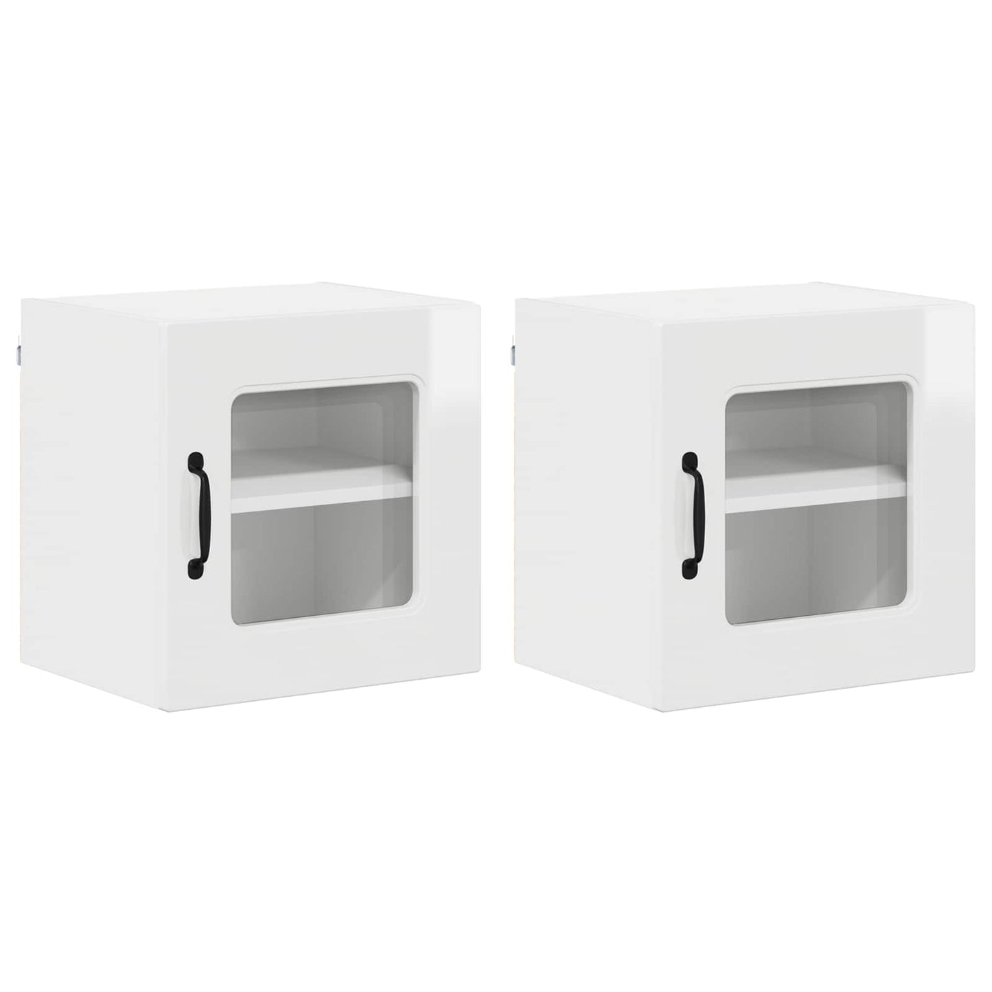 Dishwasher Panel Kalmar 2 pcs High Gloss White 40 x 31 x 40 cm