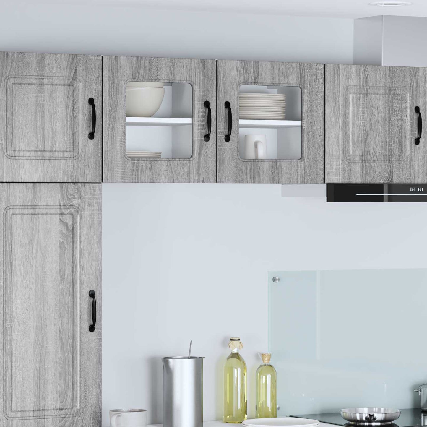 Dishwasher Panel Kalmar 2 pcs Grey Sonoma 40 x 31 x 40 cm