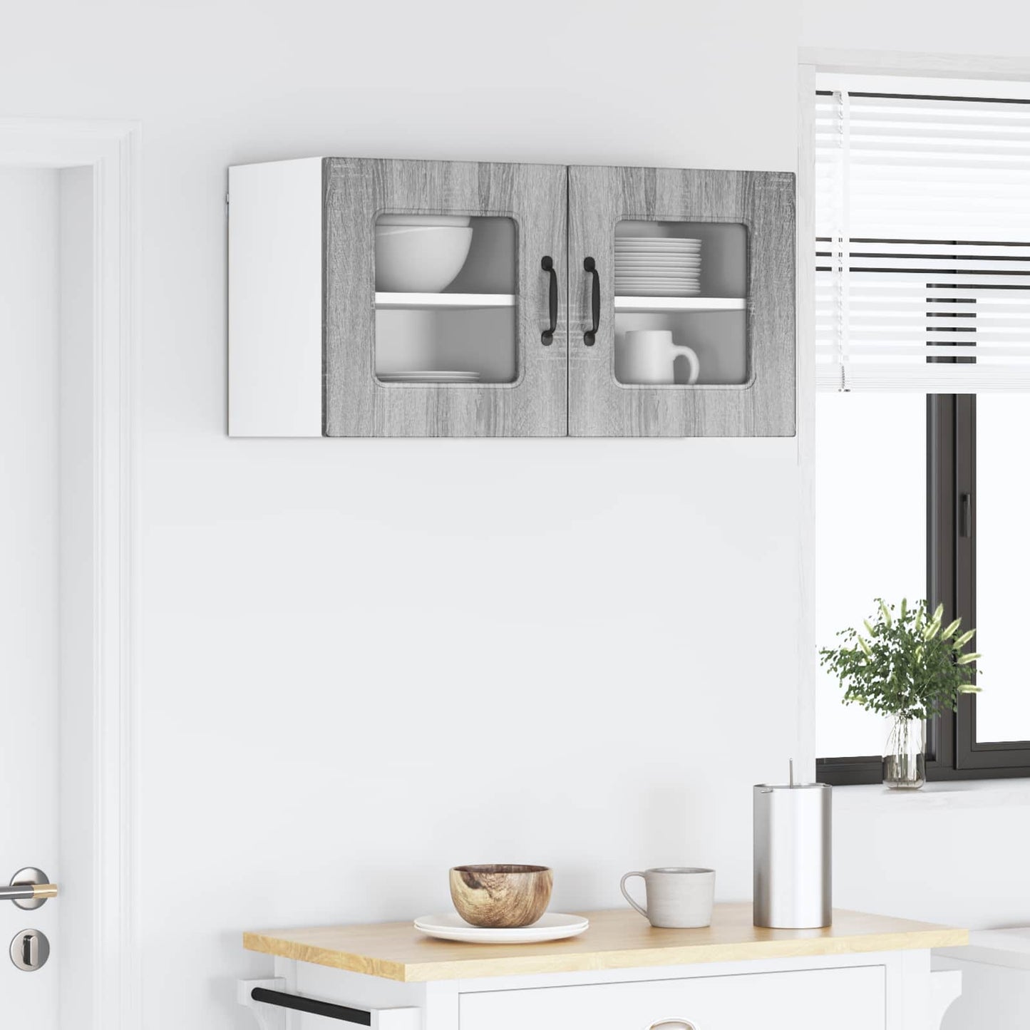 Dishwasher Panel Kalmar 2 pcs Grey Sonoma 40 x 31 x 40 cm