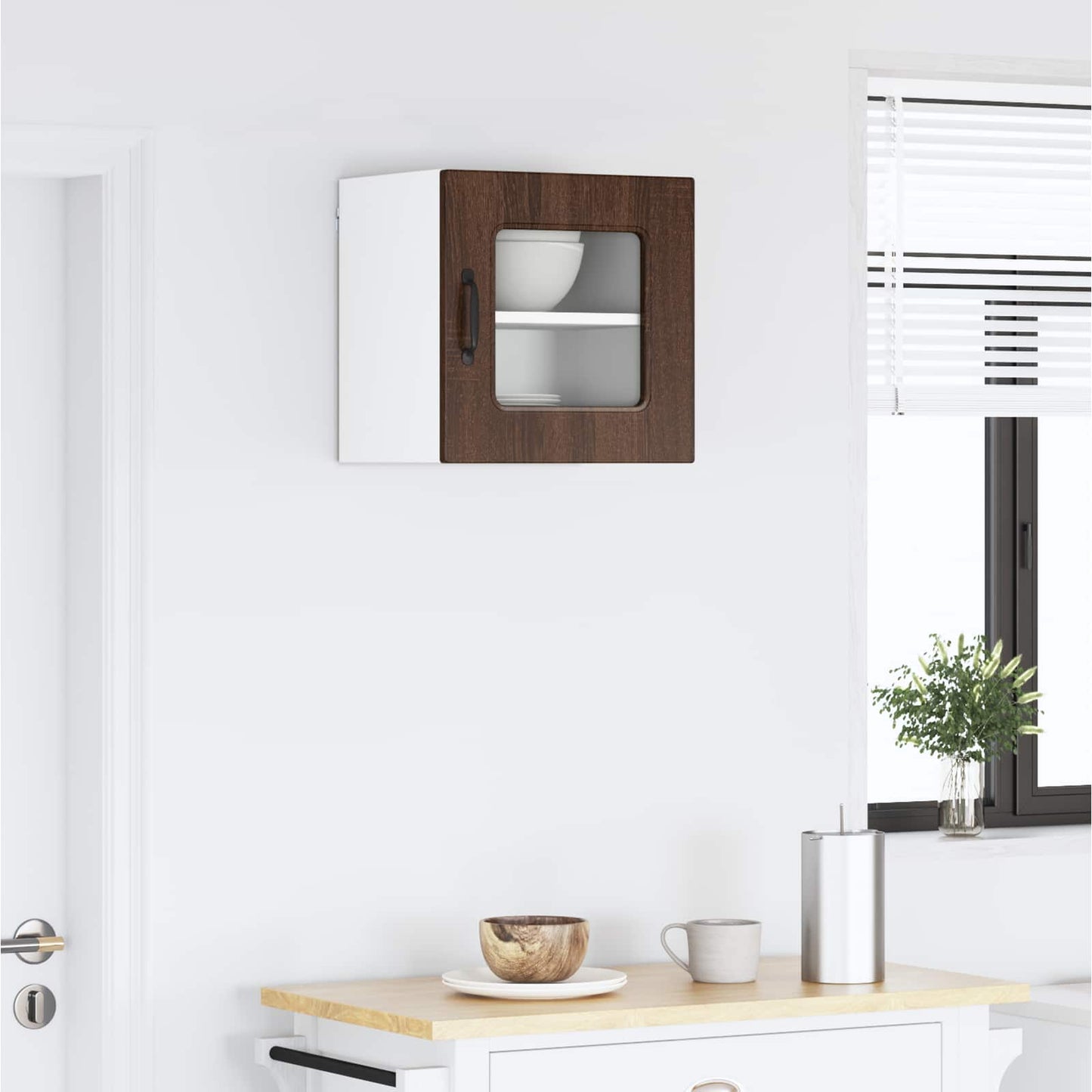 Dishwasher Panel Kalmar Brown Oak 40 x 31 x 40 cm