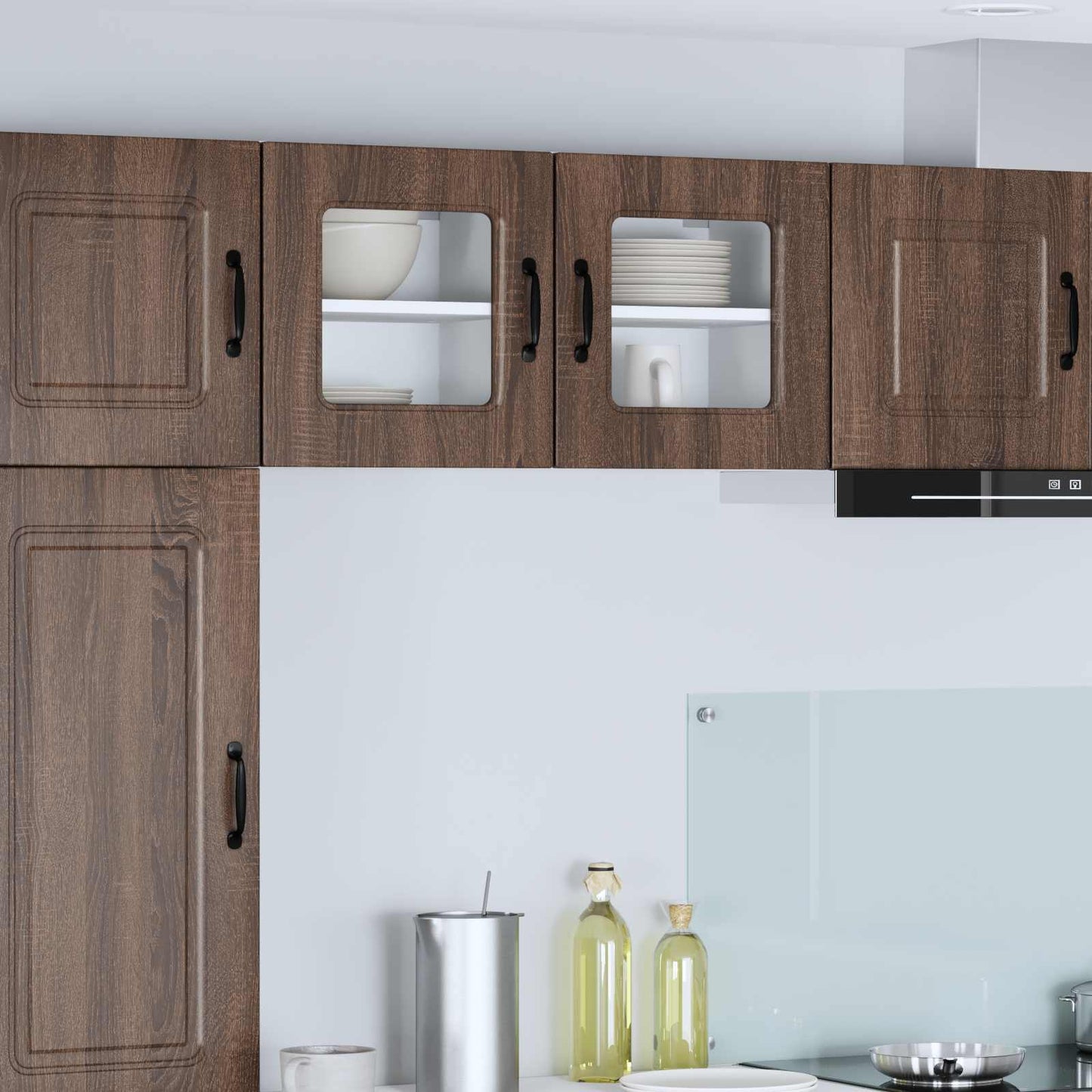 Dishwasher Panel Kalmar 2 pcs Brown Oak 40 x 31 x 40 cm
