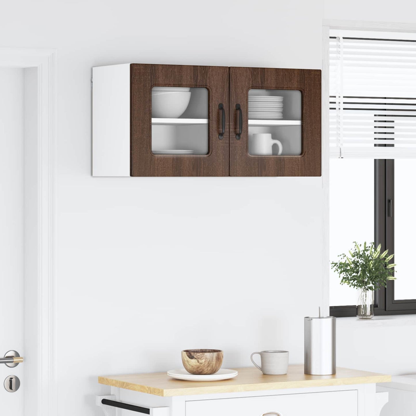 Dishwasher Panel Kalmar 2 pcs Brown Oak 40 x 31 x 40 cm
