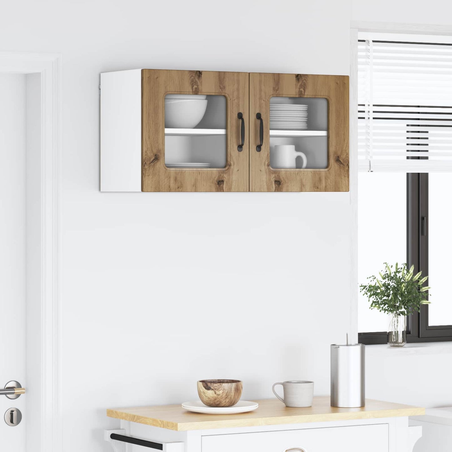 Dishwasher Panel Kalmar 2 pcs Artisan Oak 40 x 31 x 40 cm