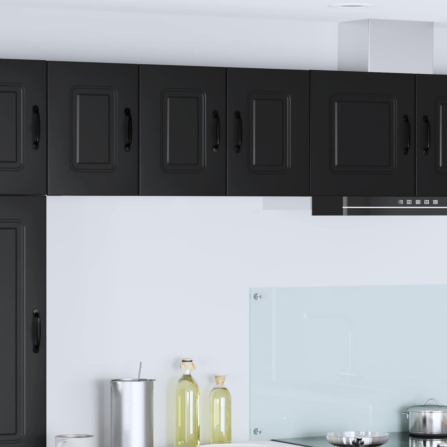 Dishwasher Panel Kalmar 2 pcs Black 30 x 31 x 40 cm