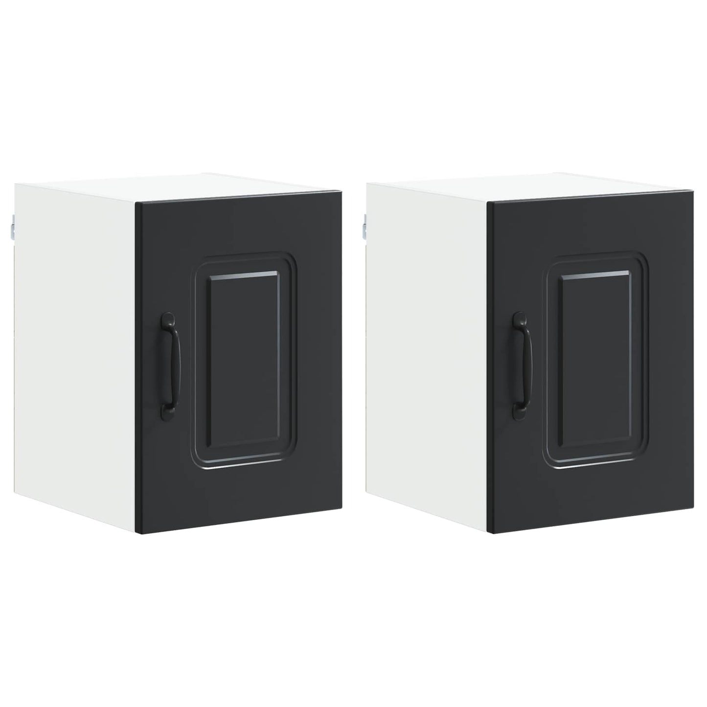 Dishwasher Panel Kalmar 2 pcs Black 30 x 31 x 40 cm