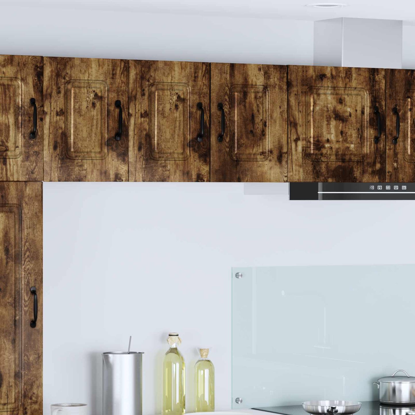 Dishwasher Panel Kalmar Smoked Oak 30 x 31 x 40 cm