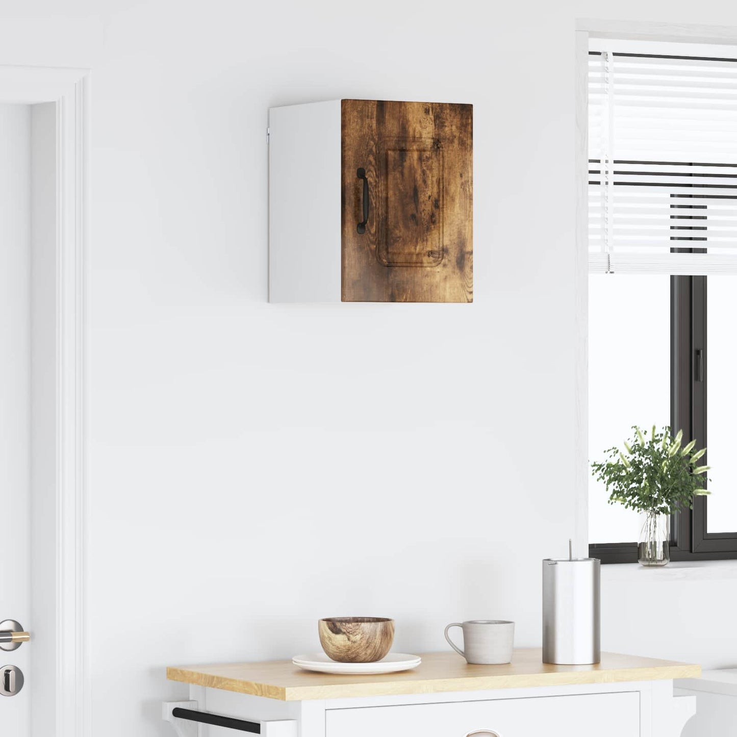 Dishwasher Panel Kalmar Smoked Oak 30 x 31 x 40 cm