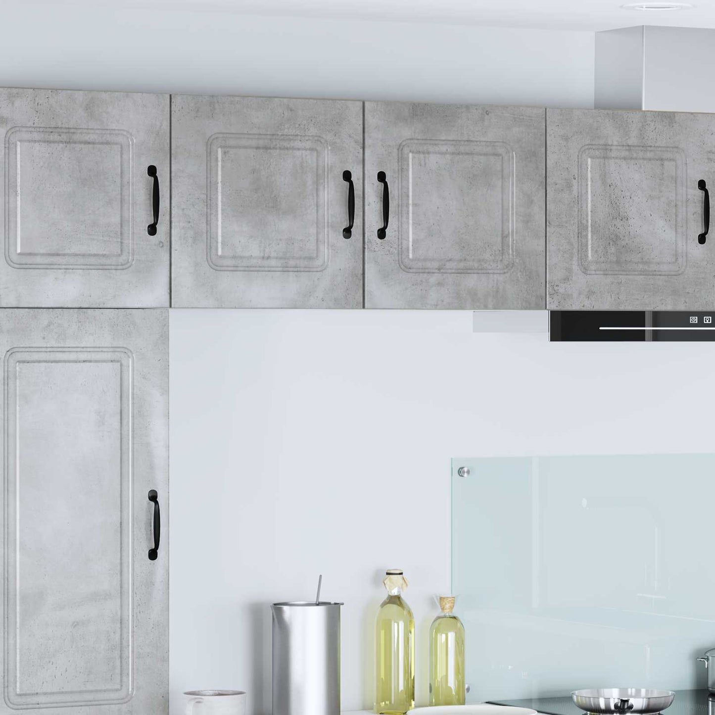 Dishwasher Panel Kalmar Concrete Grey 40 x 31 x 40 cm
